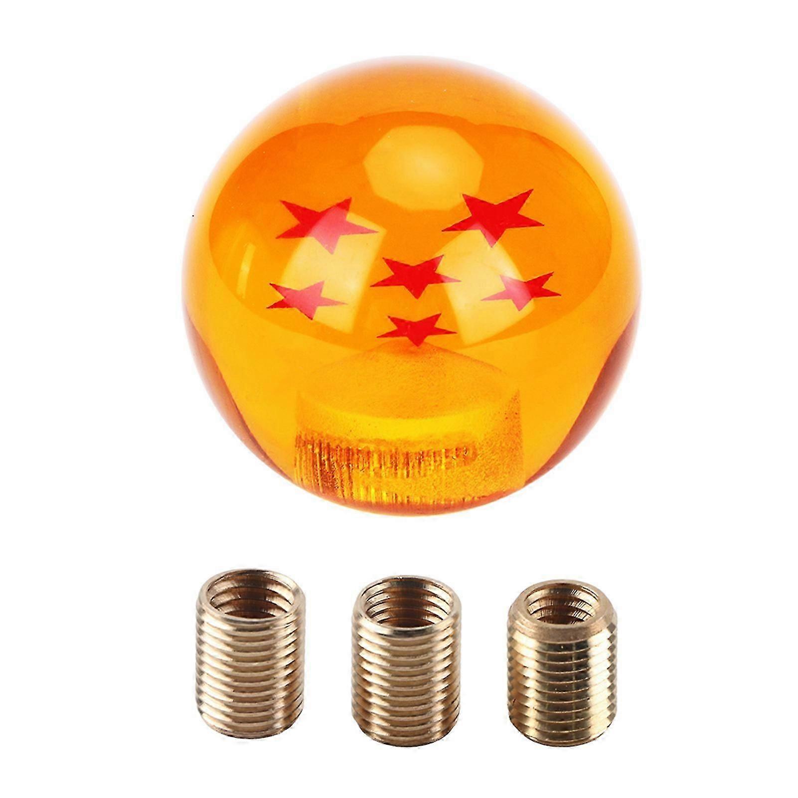 Car Ball Gear Shift Knob Shifter Lever Handle with Adapter Replacement