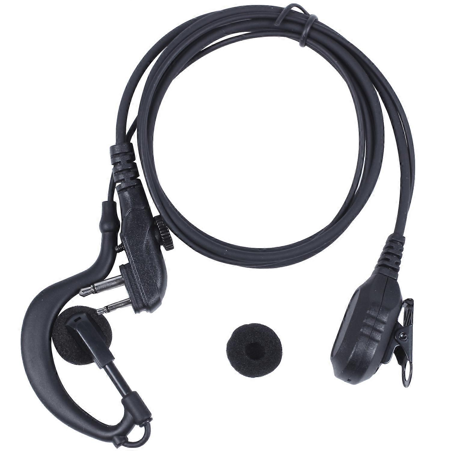 PTT Headset MIC Earpiece for HYT Hytera TC-500 TC-518 Walkie Talkie