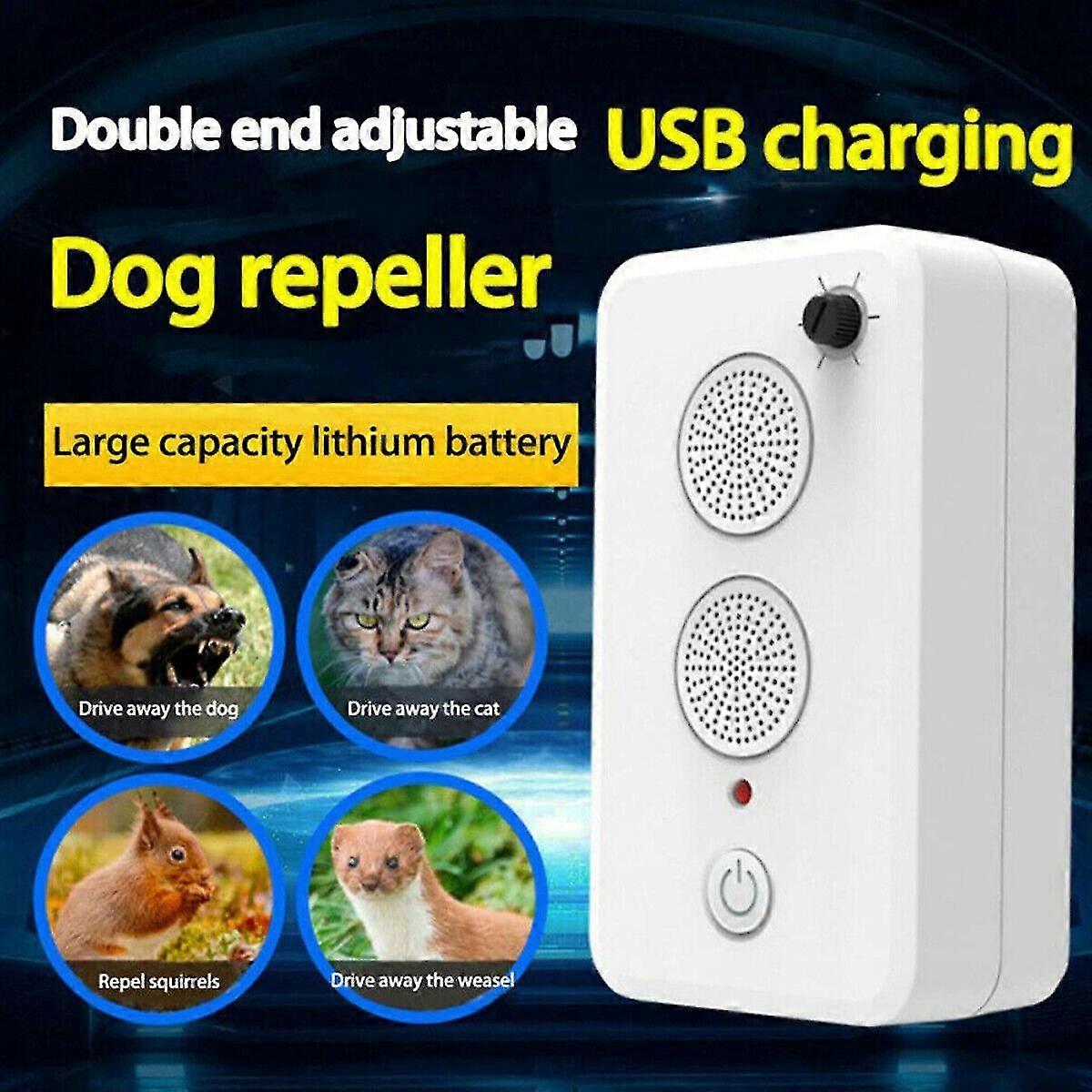 Outdoor Ultrasonic Anti-Barking Device Dog Bark Control Sonic Silencer Tools Kit