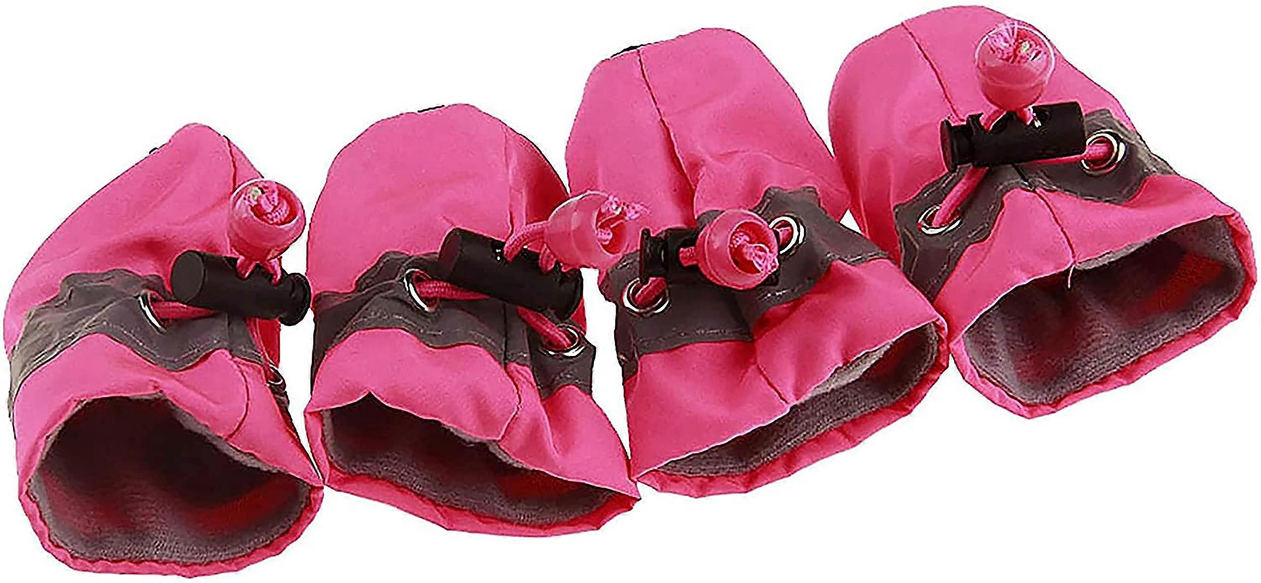 Size 4 Pink Dog Shoes for Walking