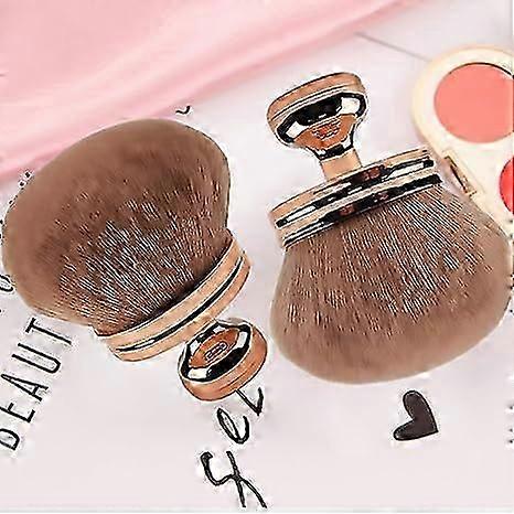 Extra Large Body Makeup Brush For Self Tanner, Self Tan Back Applicator, 74mm Wide-headed Kabuki Brush For Bronzers Blend Self Tanning Applicator, Ova