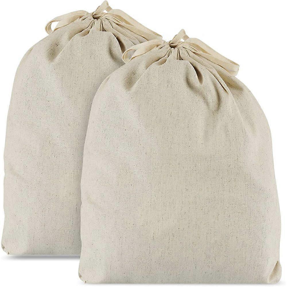 2pcs Canvas Laundry Bag 12*18