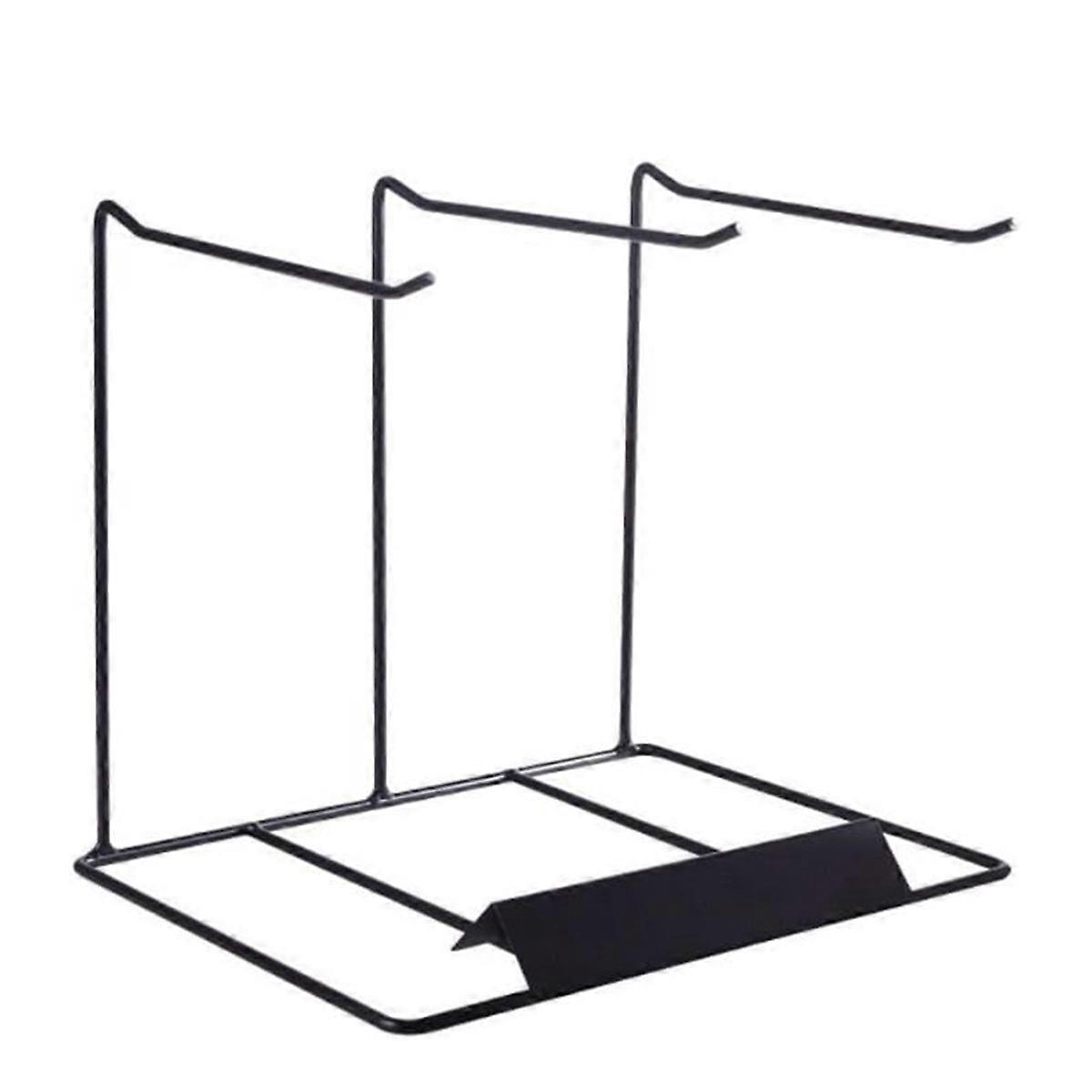 Simple Earring Stand, Hanging Necklace Case Black