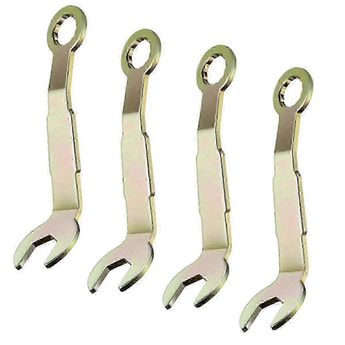 4Pcs Pivot Adjustment Wrench for Sliding Door Hanger, Adjustment Pocket Wrench for Closet Door, 3/8 Inch Open Wrench