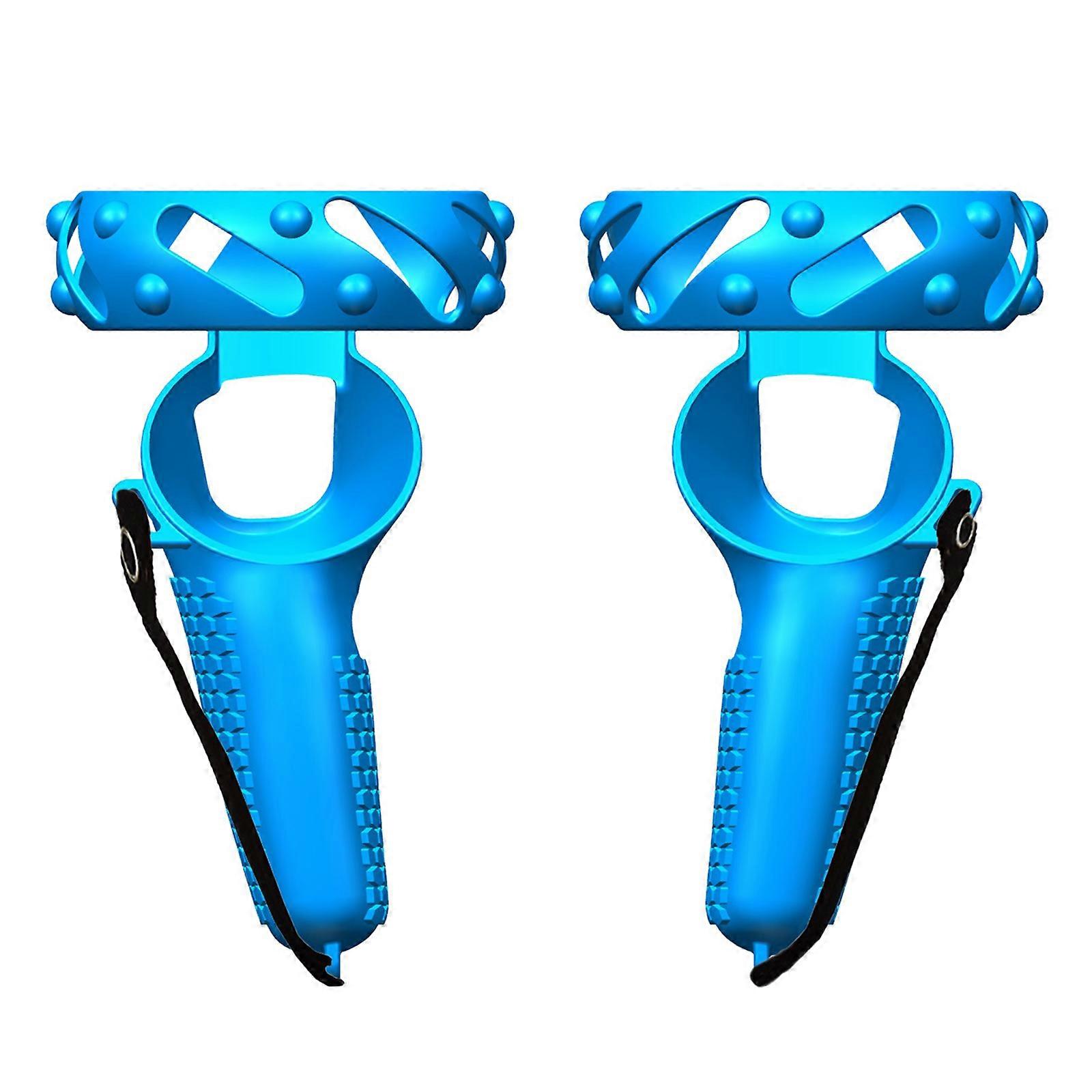 Griff Schutzhülle Silikon für Case Griff Hülle Griff Griff Griff für Case für Pico Neo 3 Controller VR Non-stick Access blau