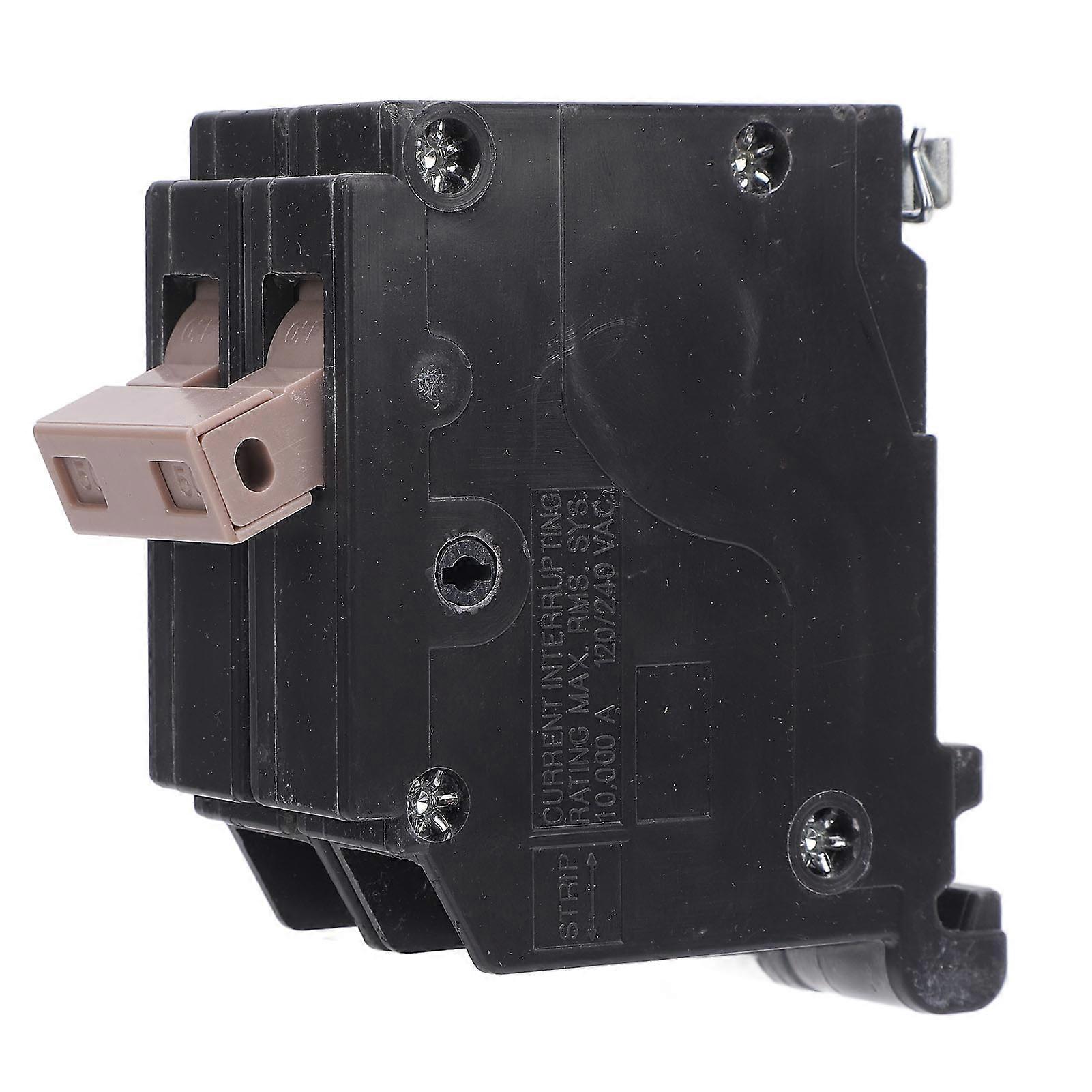Molded Case Circuit Breaker 2 Pole 50A 3/4in Plug On Thermal Magnetic Protecting 10 KAIC for Load Centers