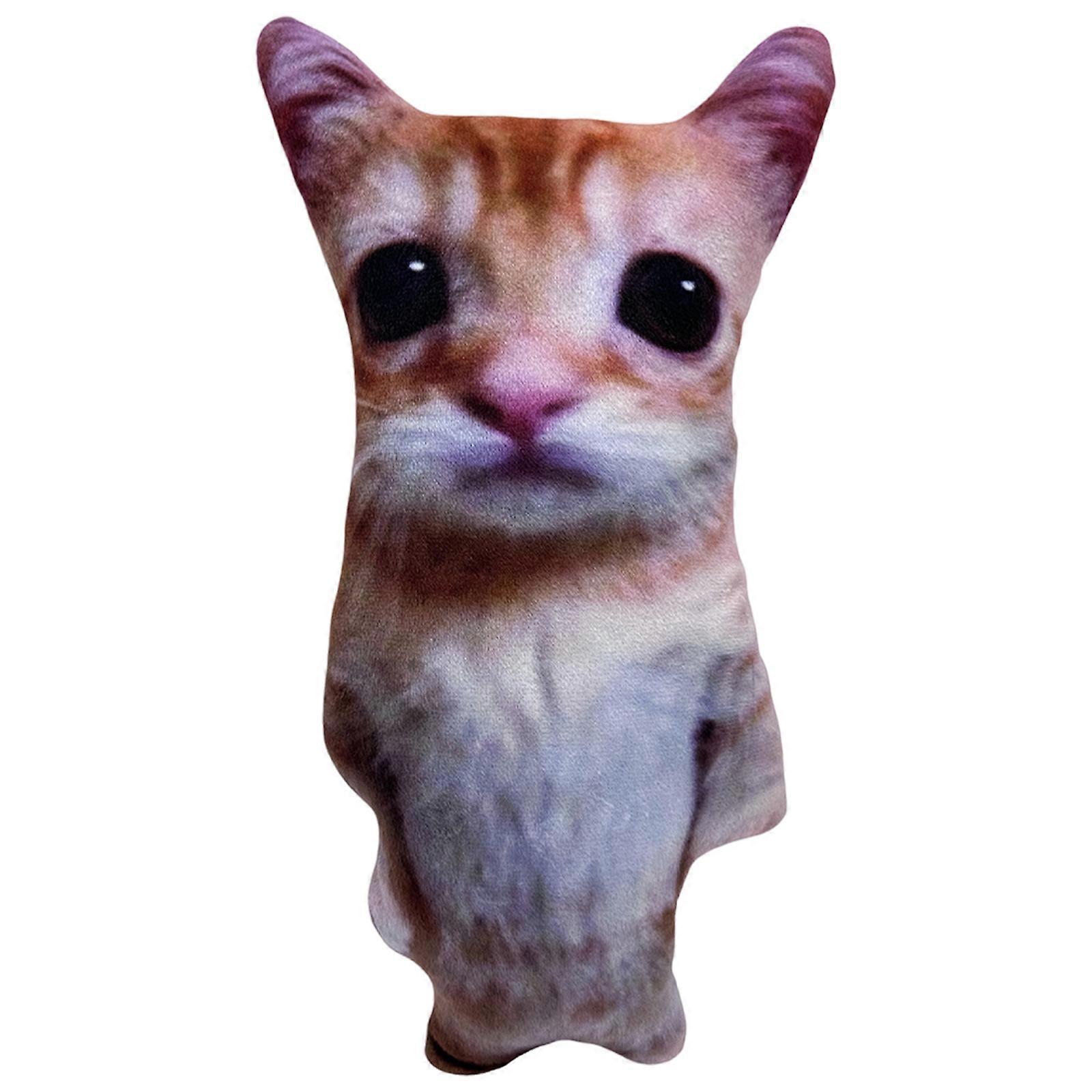 Lifelikes Animals Plush Toy Cushions Soft, Fabric El Gato Animals Plush for Snuggling and Lounging Plush Body Pillow