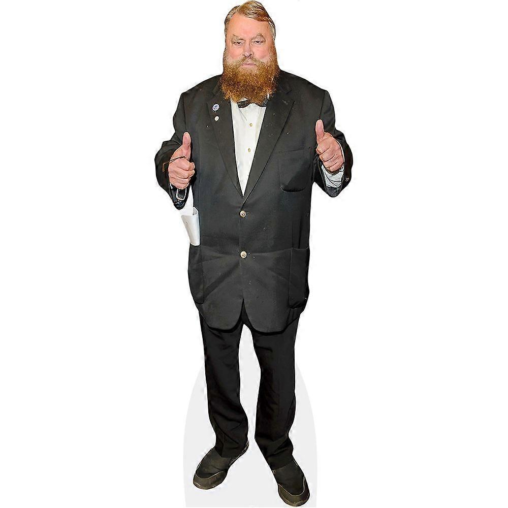 Brian Blessed (Thumbs Up) Cardboard Cutout (lifesize OR mini size). Standee. Stand Up.