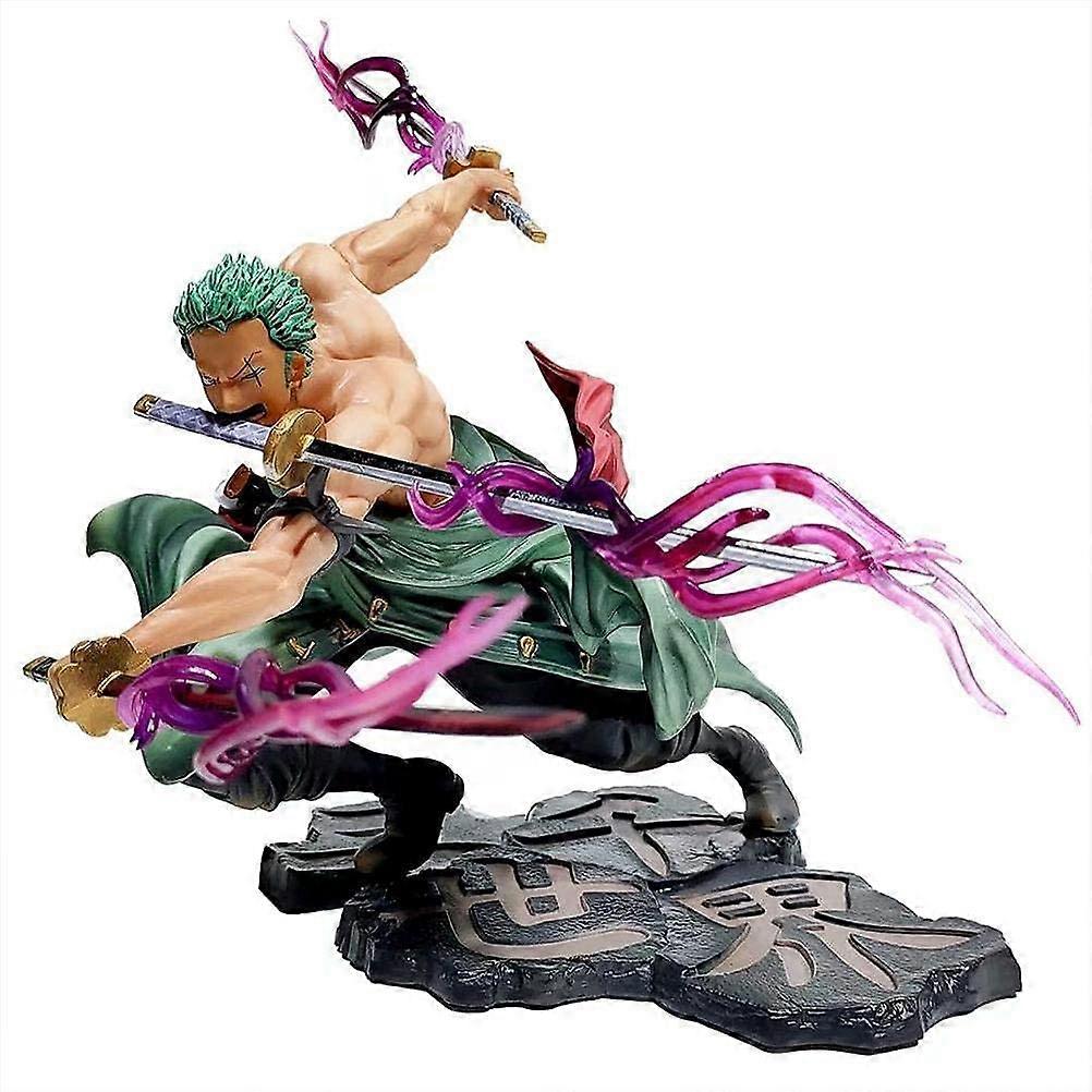 Realistic Zoro Figure Anime Collectible Action Figure