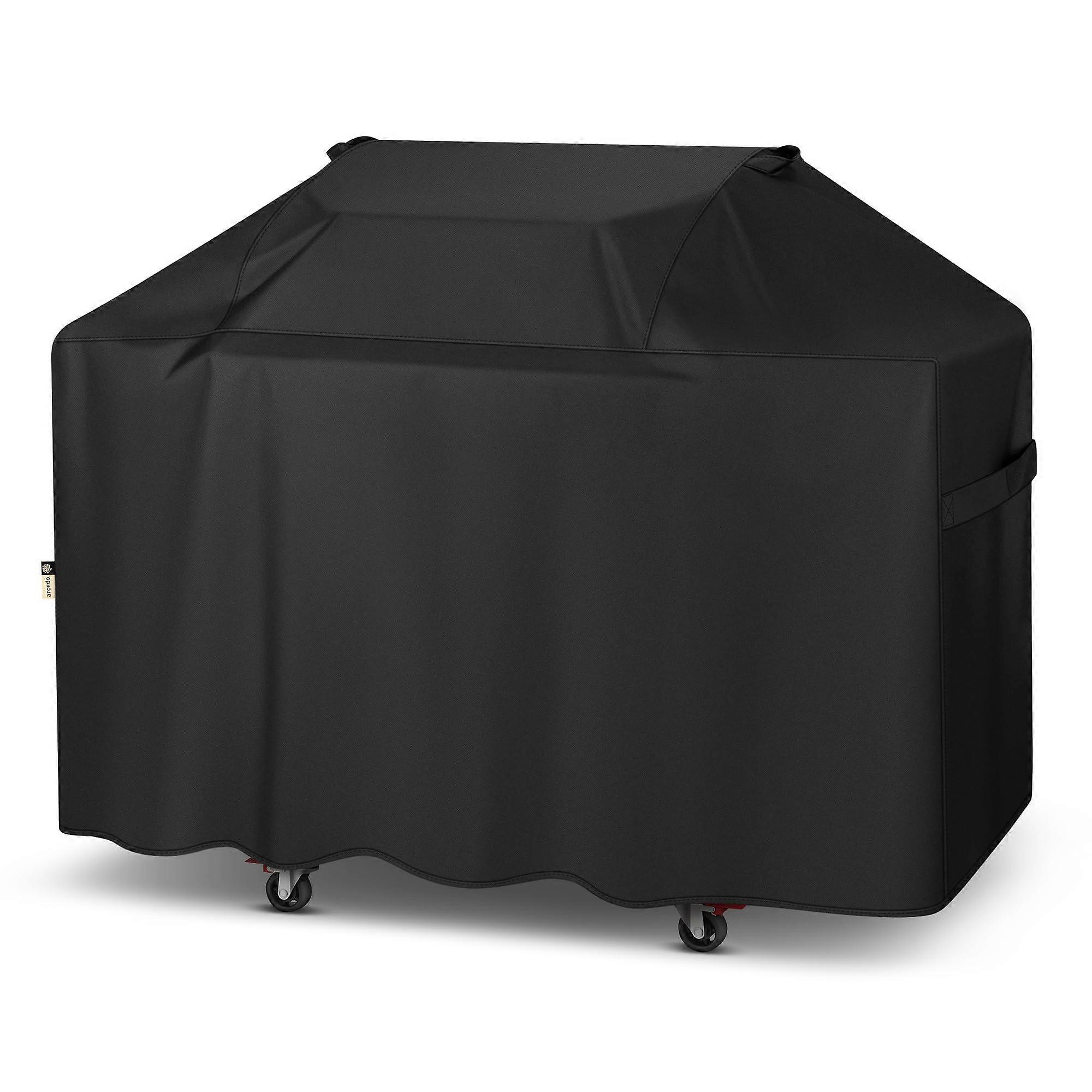 Grill Cover 63 Inch Waterproof Heavy Duty for Weber Genesis 300 Series and 2022 Genesis 300, Fade Resistant Barbecue Cover