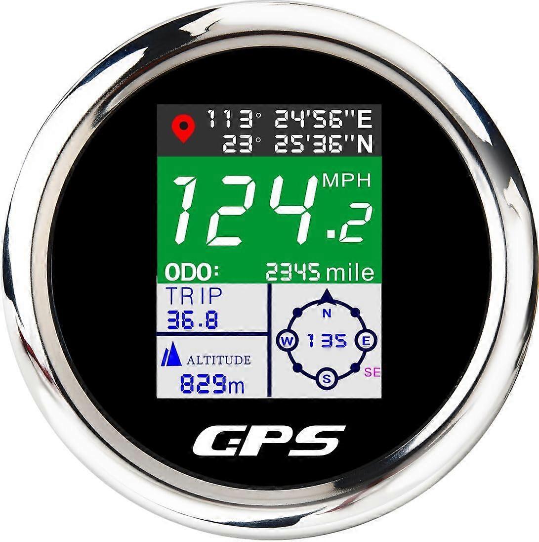 Digital Adjustable GPS Speedometer Car for Marine 85mm 3-3/8'
