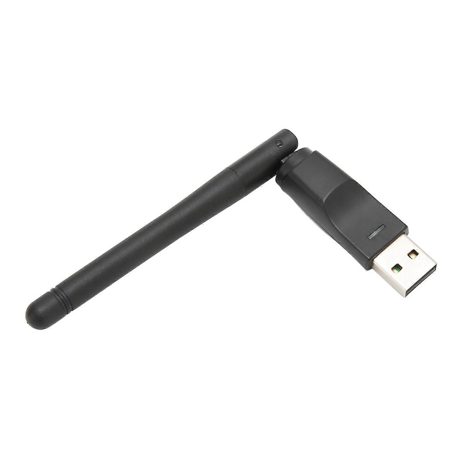 Trådlös WiFi-dongel, Plug And Play USB WiFi-adapter 300M för Set Top Box för XP