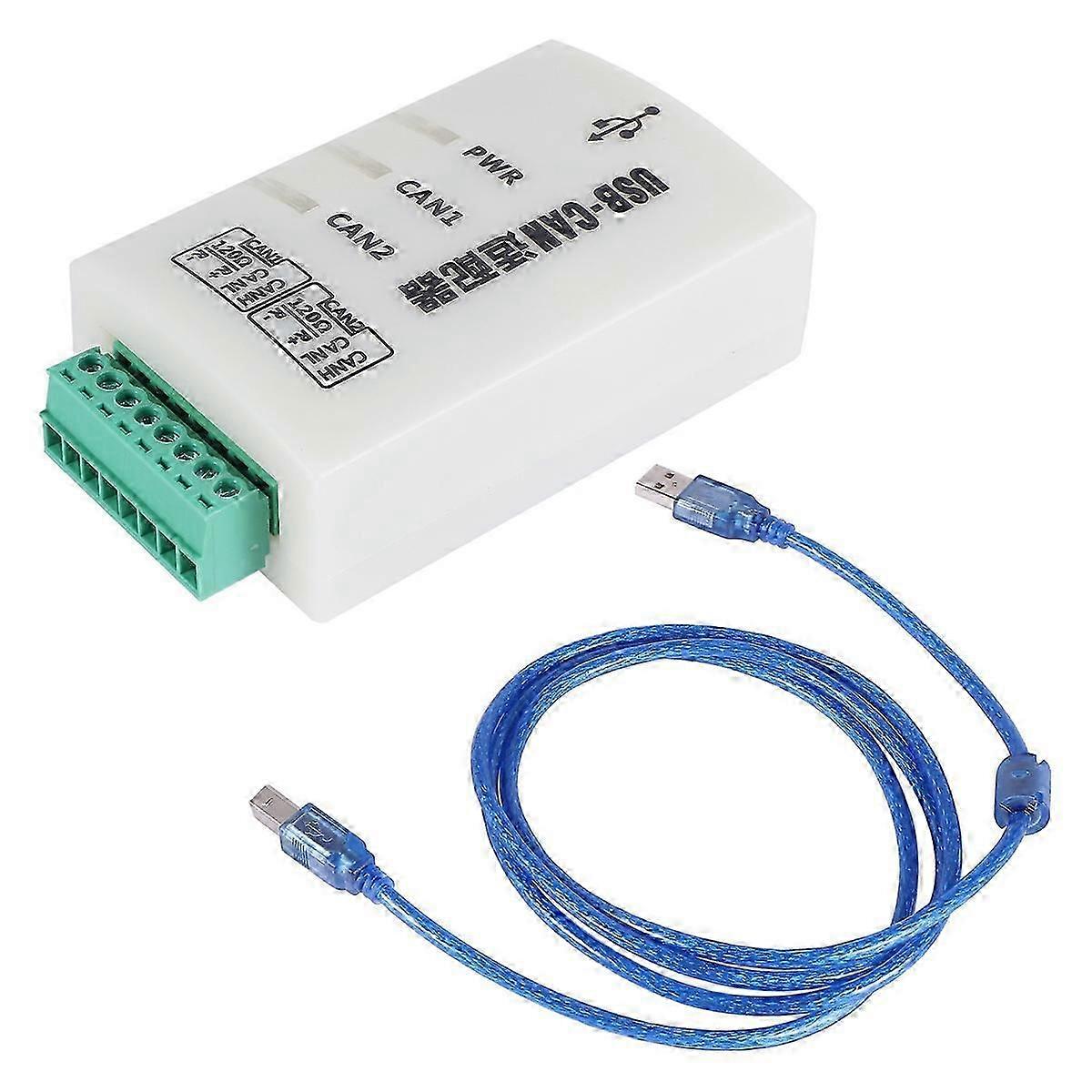Analyseur de bus CAN CANOpenJ1939 USBCAN-2A Adaptateur USB vers CAN Compatible double chemin ZLG