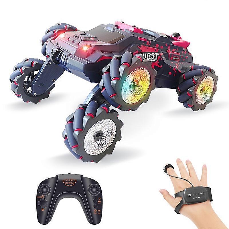 MoFun JC03P 2.4G Remote Control Six-wheeled Stunt Car, Specifications:Dual RC