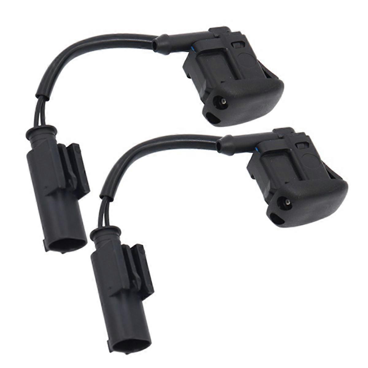 1 Pair New Windshield Heated Washer Sprayer Nozzle Jet 61668361039 for BMW 5 Series E39 1997-2003 52