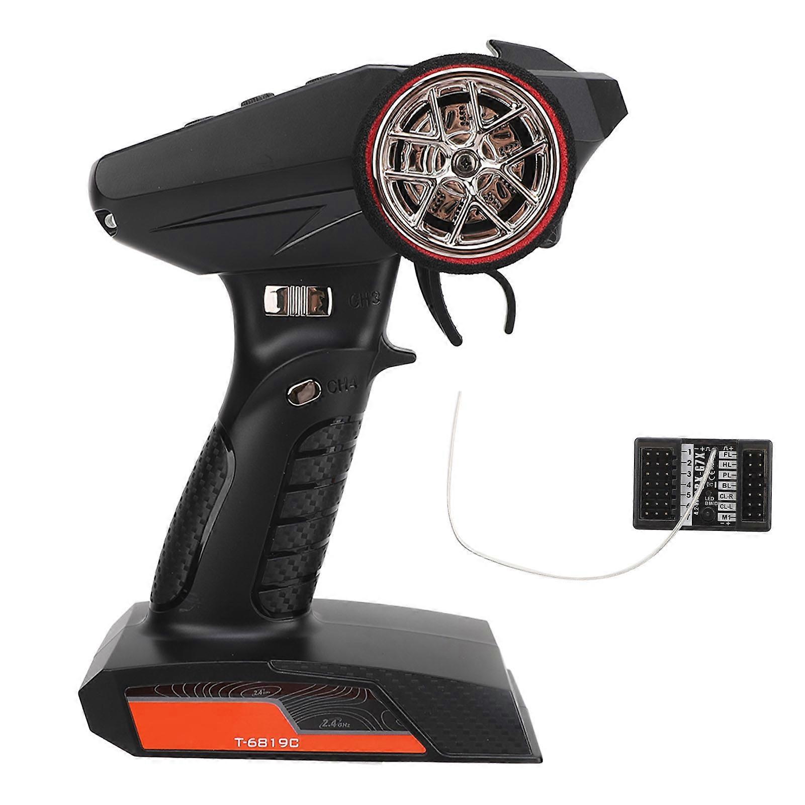 جهاز التحكم عن بعد 7CH 2.4 جيجا هرتز مع جهاز إرسال جهاز التحكم عن بعد لراديو جهاز الاستقبال لقارب سيارة RC