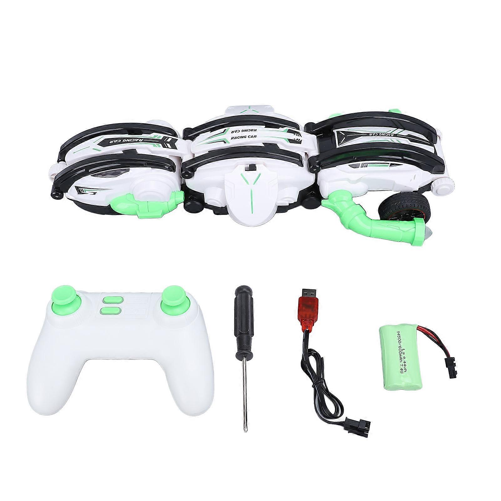 Kids Remote Control Stunt 2.4GHz High Speed 360 Degree Rotation 6 Channel Deformation Tumbling RC Car