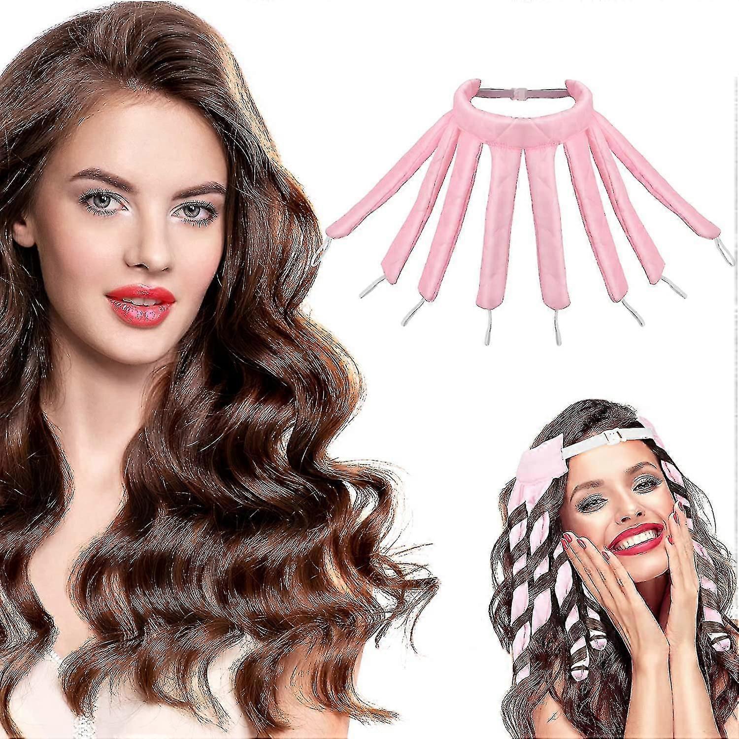 No Heat Curling Rod Headband, Hair Curls Headband For Long Hairs