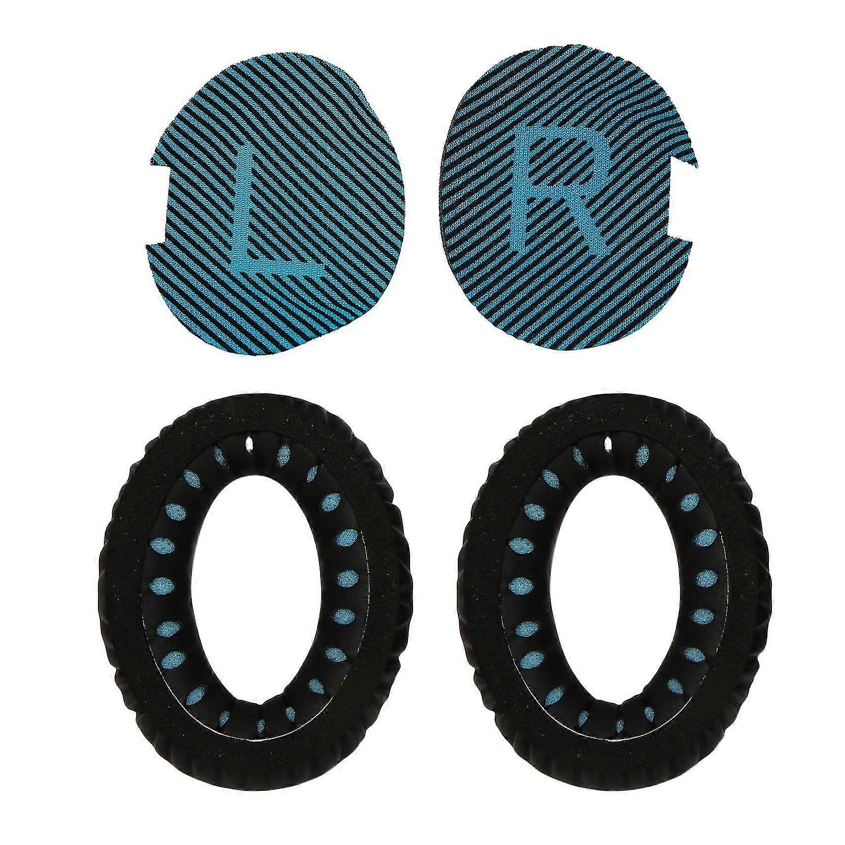 Replacement Earpads Ear Pad Foam Ear Pad Memory Foam Replacement Ear Cushion for ,AE2-W headphones. black&blue