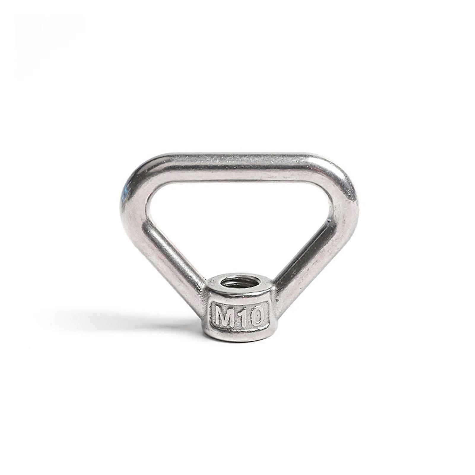304 Stainless Steel Lifting Eye Nut - Triangle Ring Nut M20, M3-M20 Sizes Available, Marine-Grade Durability