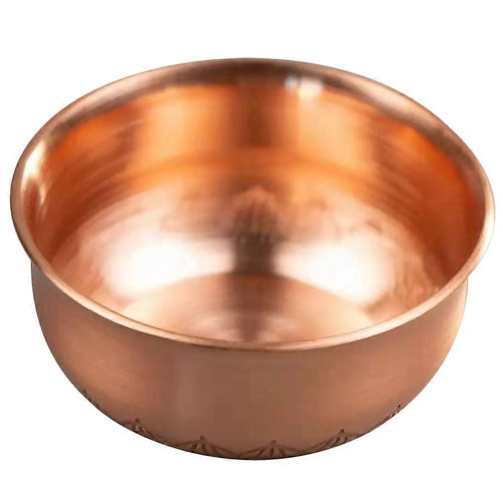Tasse d’eau bouddhiste multi-usage Tasse en cuivre Tasse d’adoration en métal pour salle bouddhiste