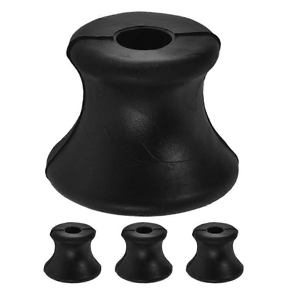 4pcs Universal Tuning Fork Holder Rubber Base For Stable Support Portable Tuning Fork Beauty Holder For Sound Therapy Yoga Convenient Tuning Fork Acce