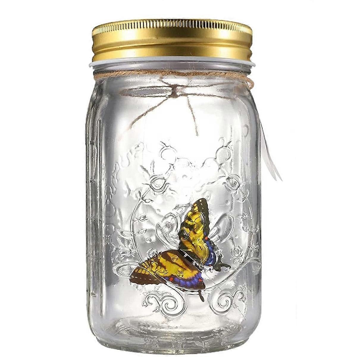 Simulation Butterfly Collection in a Jar, Yellow