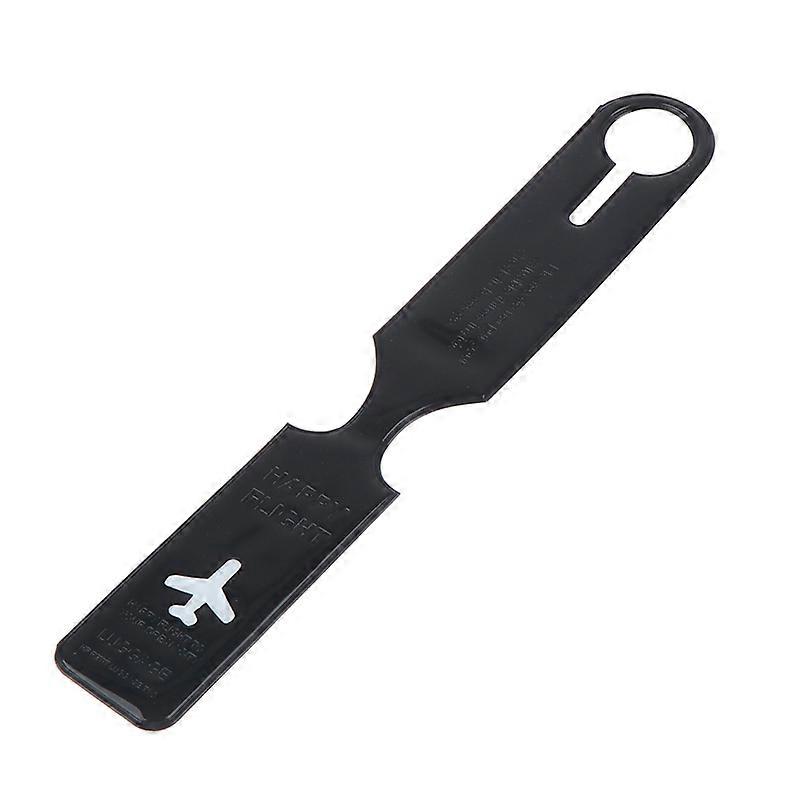 Cute Luggage Label Straps Suitcase Id Name Address Identify Tags Luggage Tags Airplane PVC Accessories
