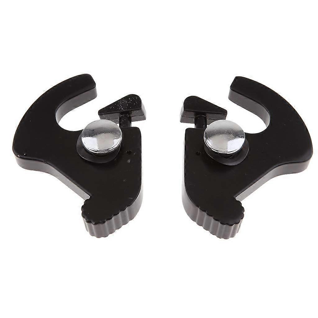 CMMY Rotary Docking Latch Cam Lock Kit for Bar Luggage Rack Tour Pack Racks (Black)