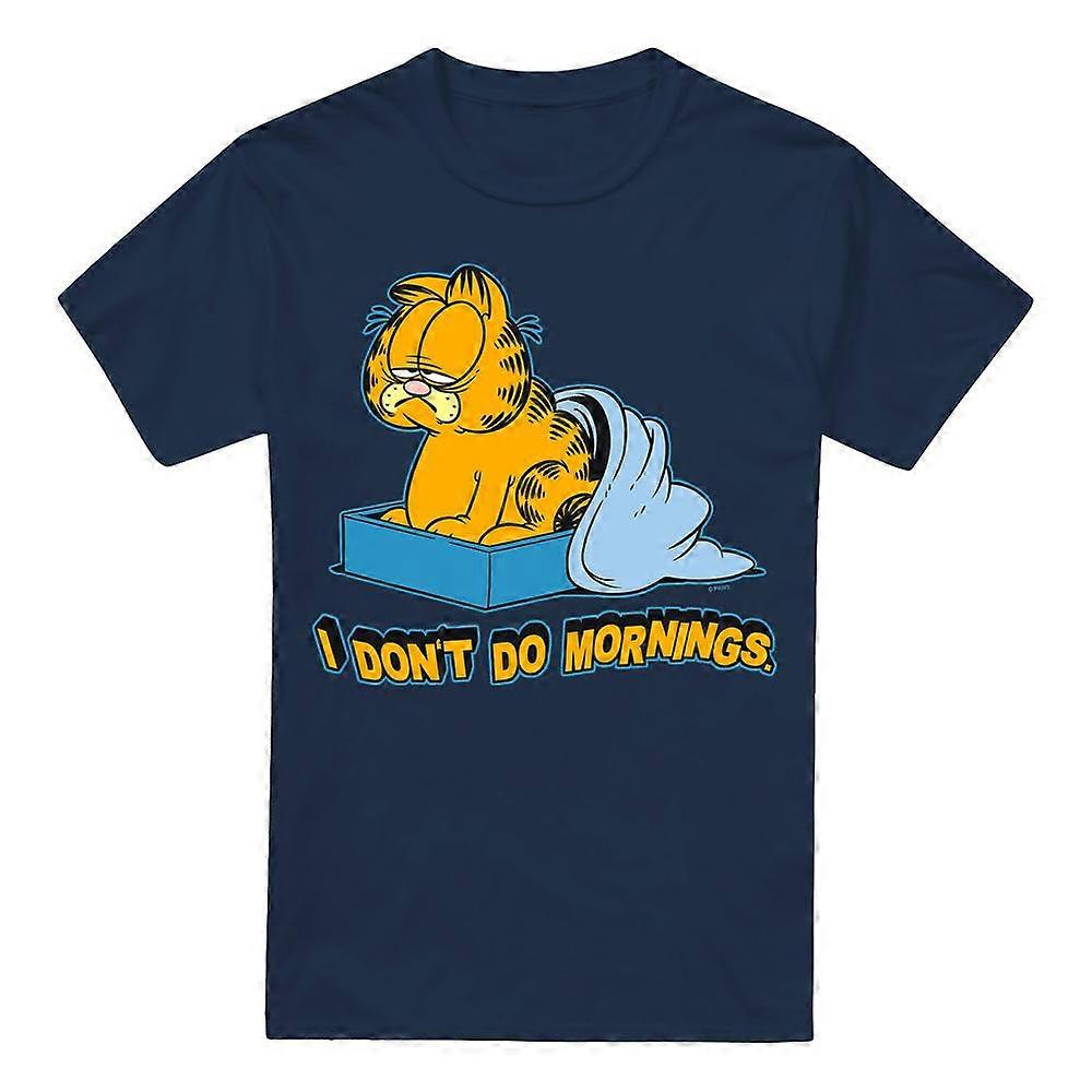 Garfield Pánske tričko I Don't Do Mornings