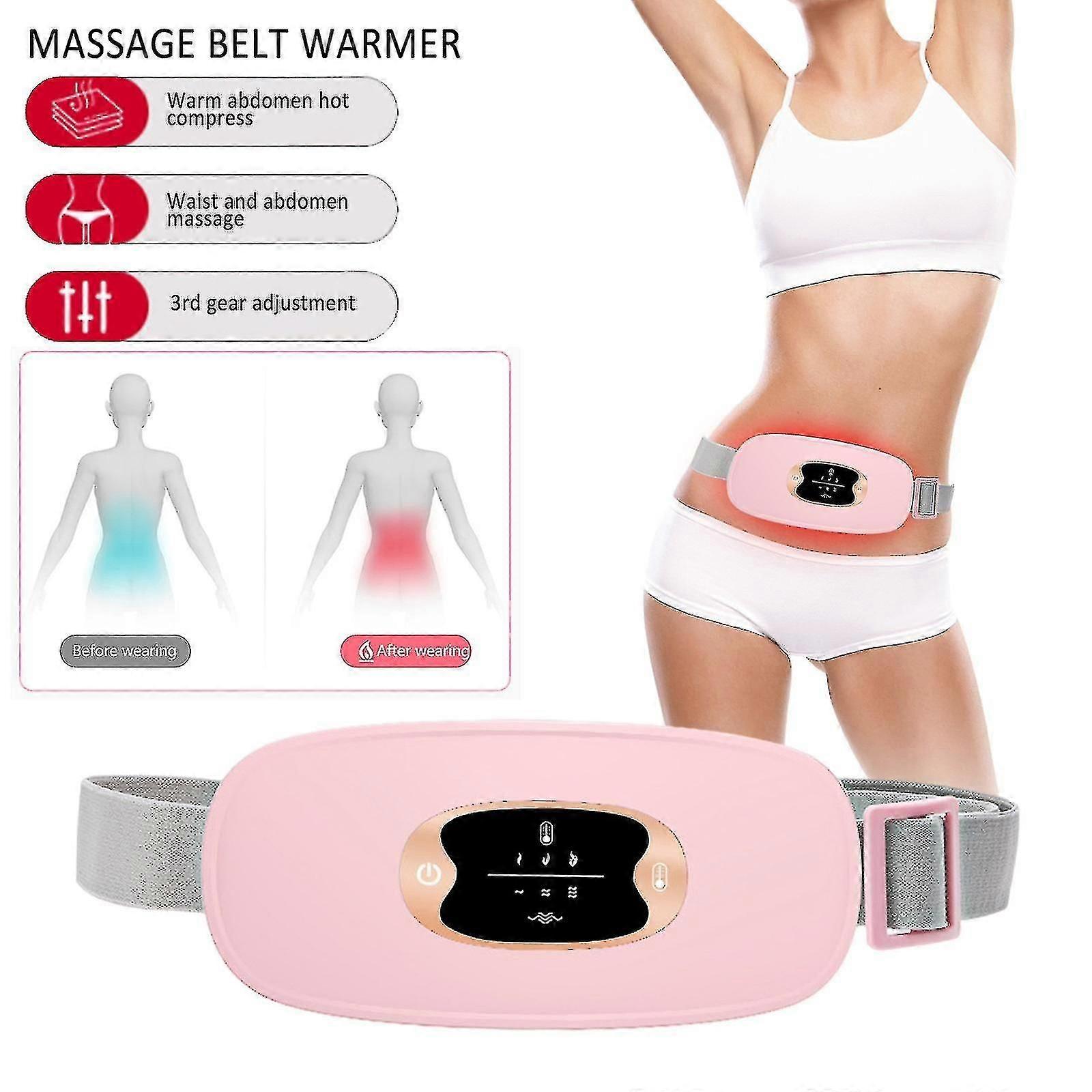 Warmer Heating Pad Menstrual Cramp Reliever Period Pain Electric Relief Belt