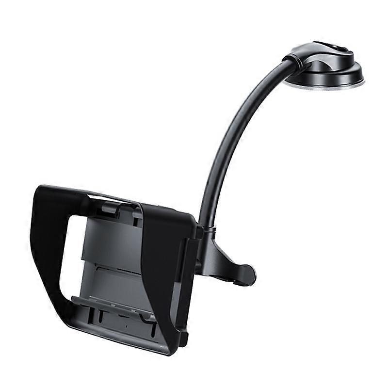 Off-road Car Sun Visor Mobile Phone Navigation Bracket, Style:Instrument Panel Hose Type