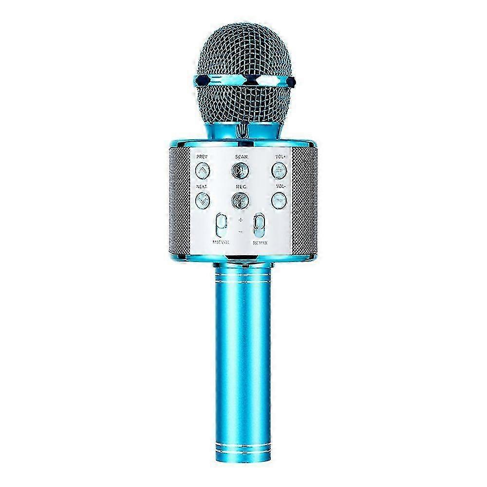 Bluetooth Condenser Microphone Wireless Karaoke Ktv Microphone Multifunction Universal