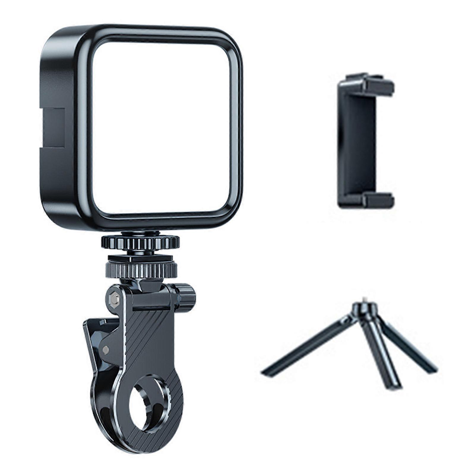 LED Video Light for Photography On Camera Three Color 3000K to 6000K Cold Shoe Mount Fill Light Compatible for DSLR