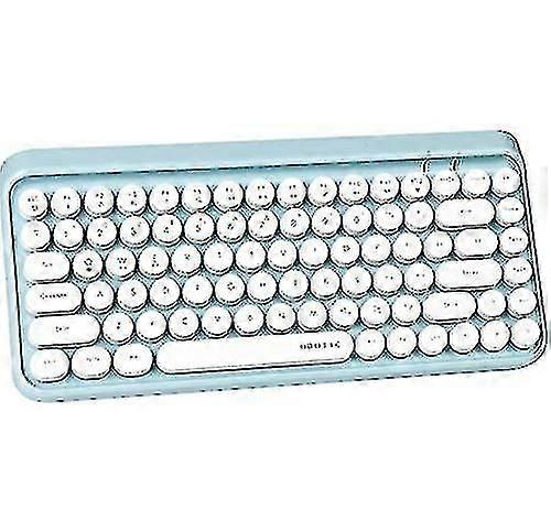 Bluetooth Colorful Computer Keyboards Wireless Mini Flexible 84keys