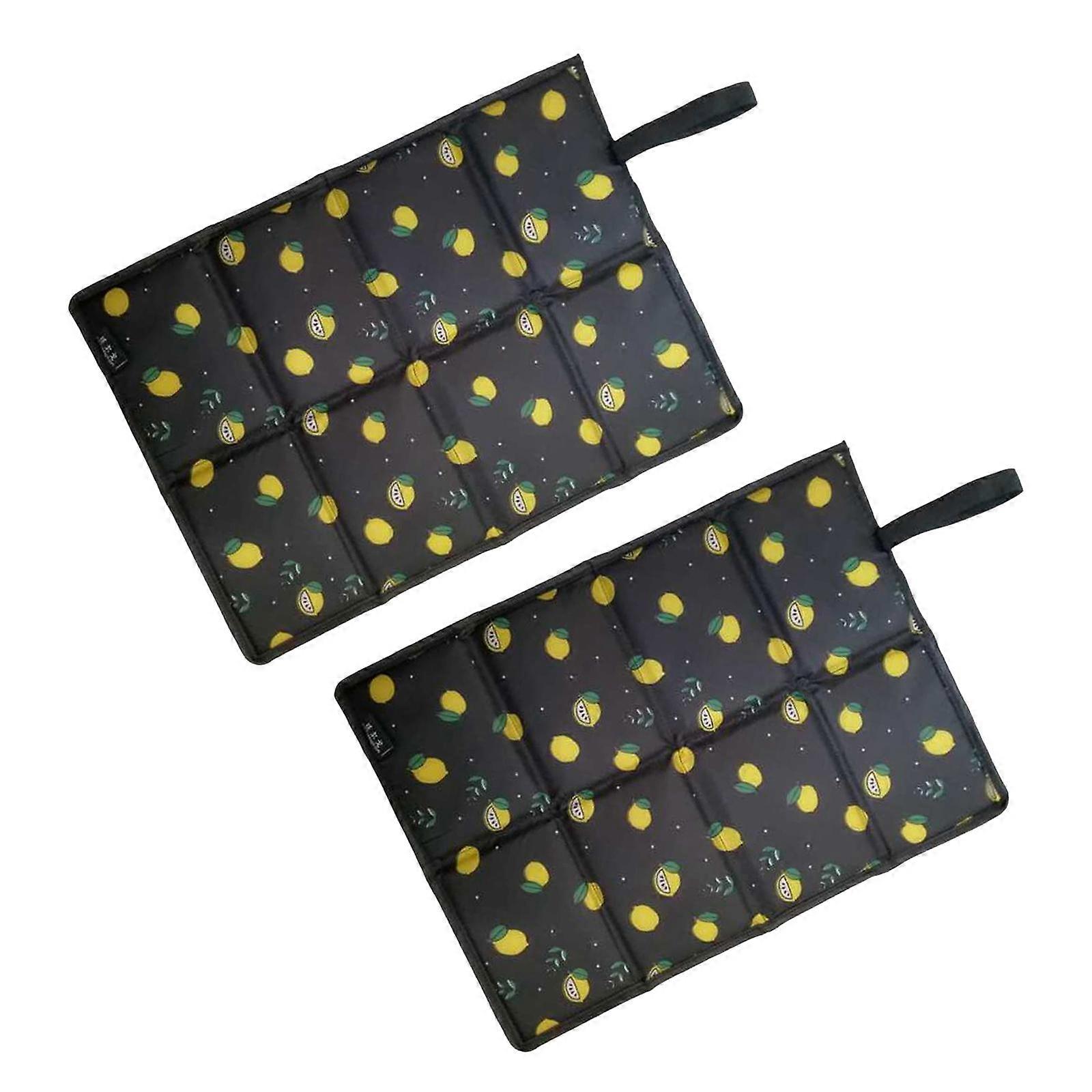 2x Camping Seat Cushion Thick for Backpacking Hiking