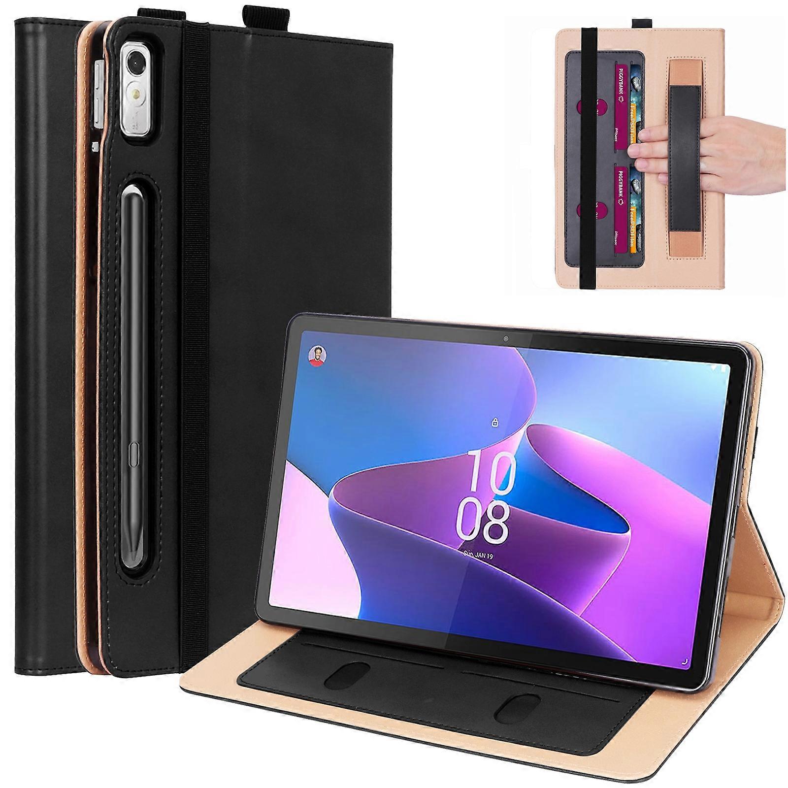 Pentru Lenovo Tab P11 Pro Gen2 11.2 2022 TB132/138 Suport frontal în relief Husă inteligentă din piele pentru tabletă inteligentă