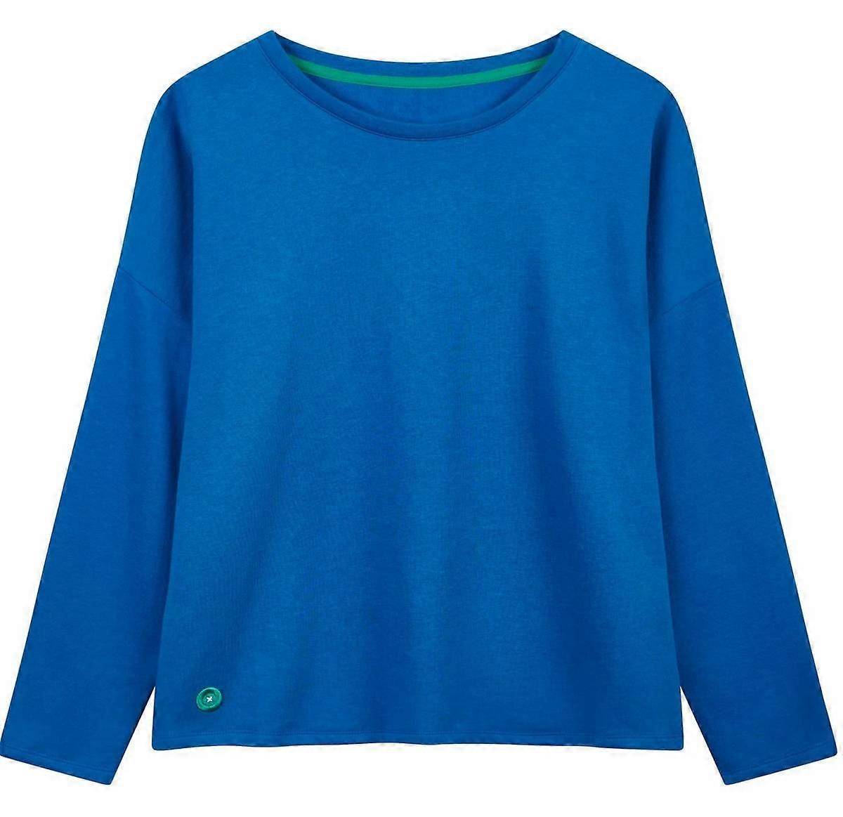 Loungers Boxy Sweatshirt - Vibrant Blue