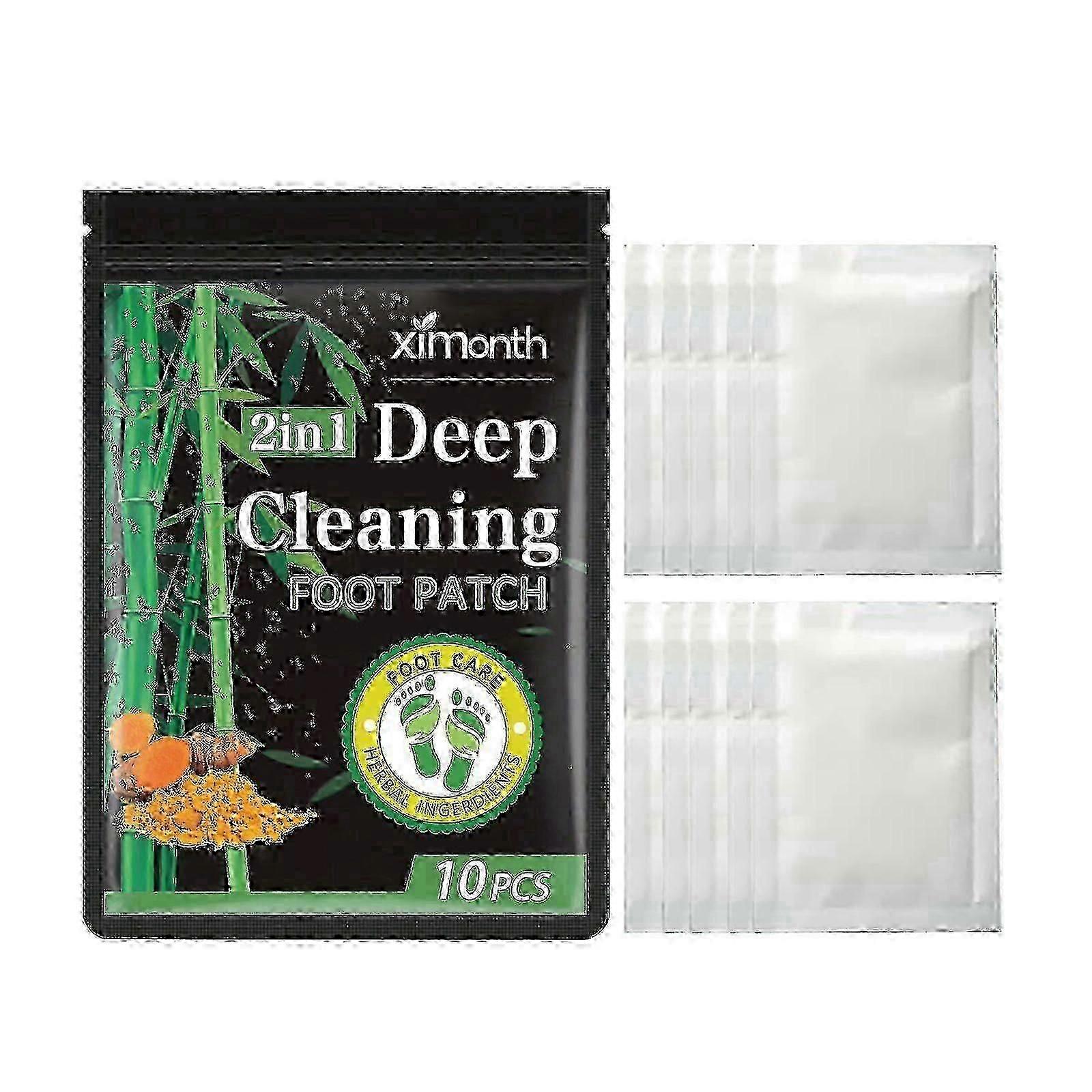 Bamboo Charcoal Cleansing Pad For Deep Cleansing, Relieving Physical And Mental Stress And Aiding Sleep With A Foot Massage Pad