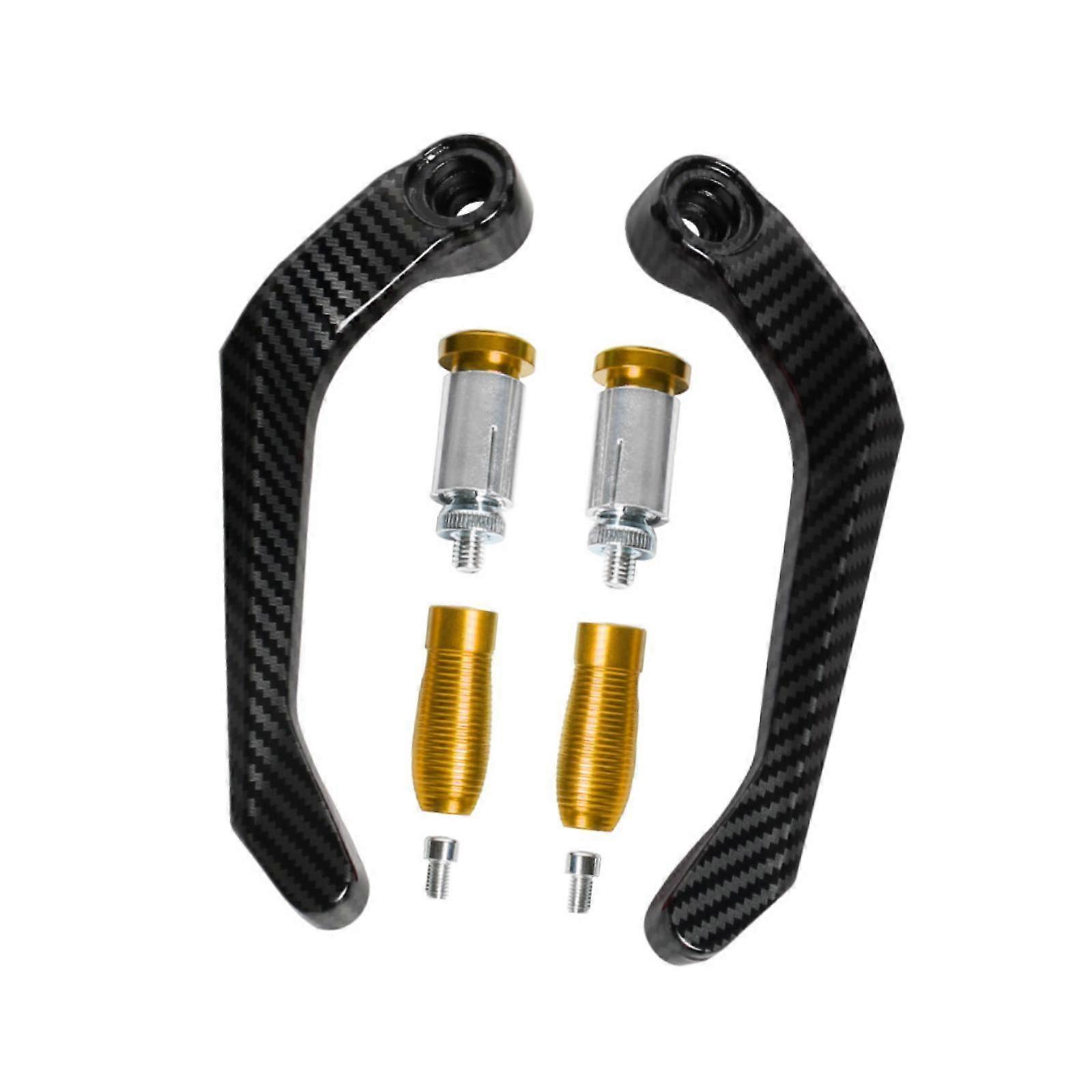 2 Pieces Generic Motorcycle Brake Clutch Lever Hand Guards Handle Handguard Grip