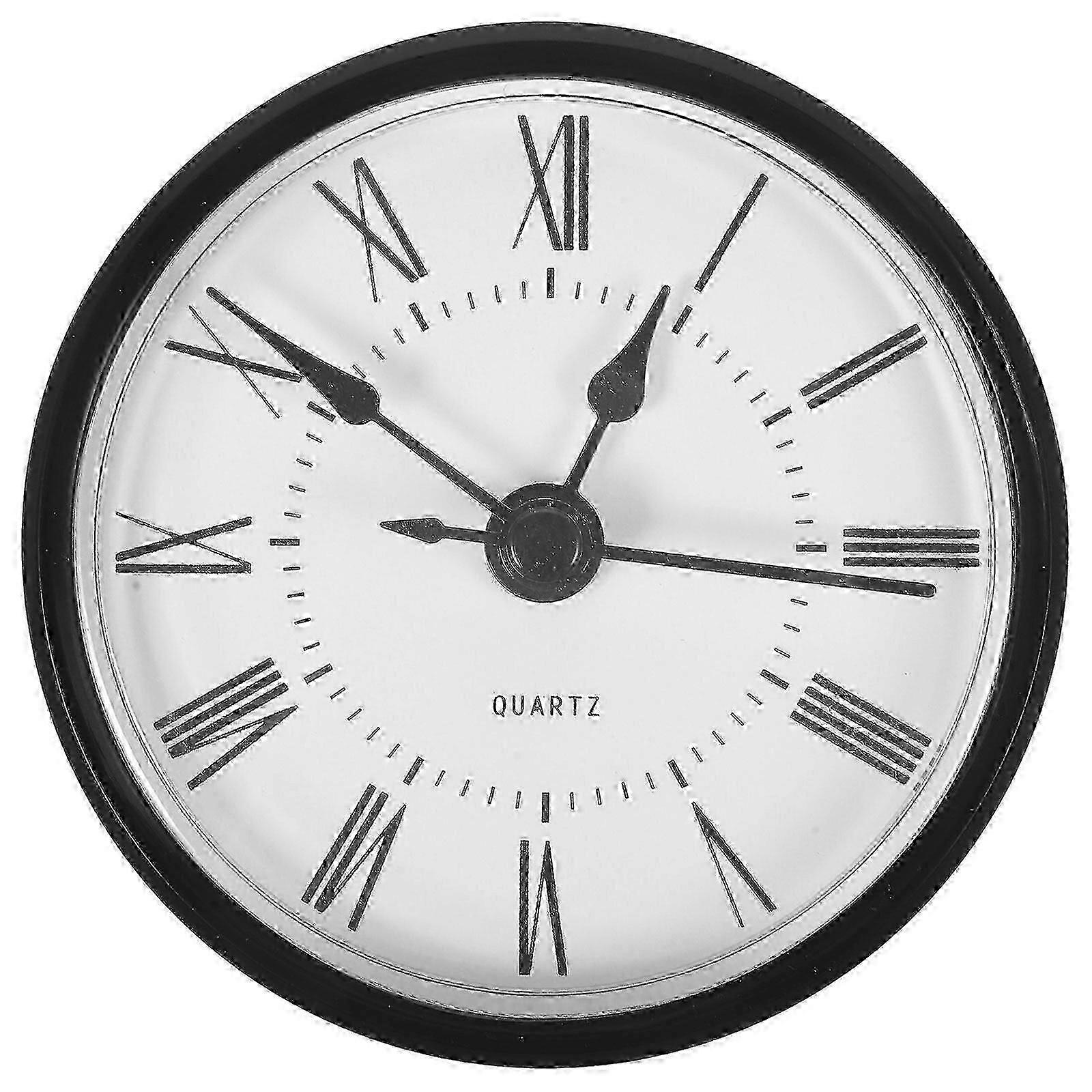 Clock Insert Round Clock Face Roman Numeral Quartz Clock Insert Clock Supply