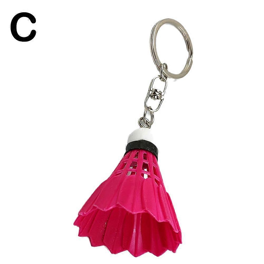 Badminton Keychain Toy Badminton Key Ring N e
