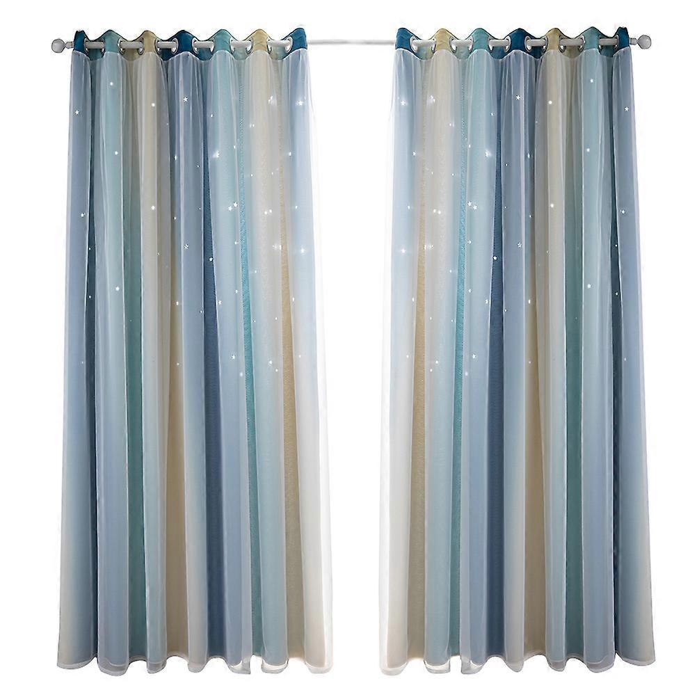 Two-Piece Curtains Double Layer, and Practical, Transform Your Living Environment