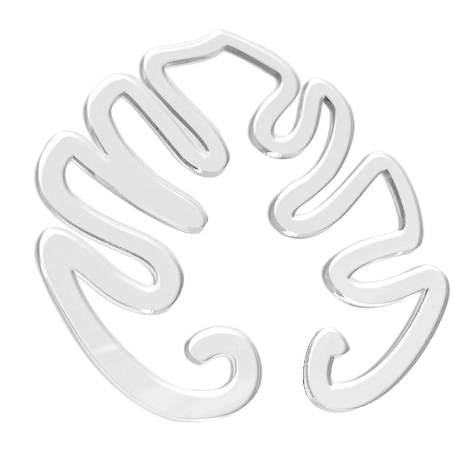 Reusable Sturdy Acrylic Plant Stem Support for Indoor Outdoor Home D��cor