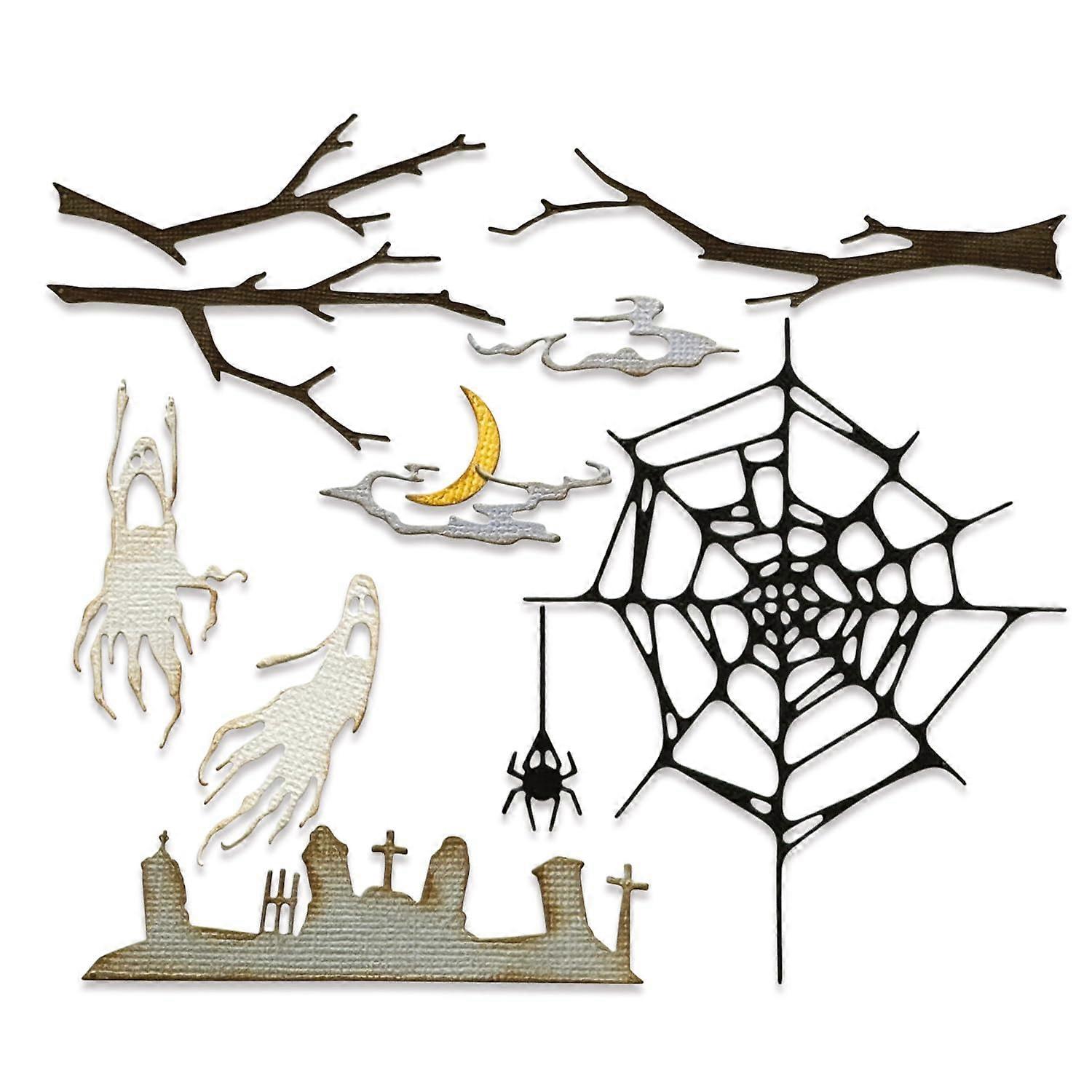 Thinlits Die Set 11PK Vault Fright Night af Tim Holtz 666684