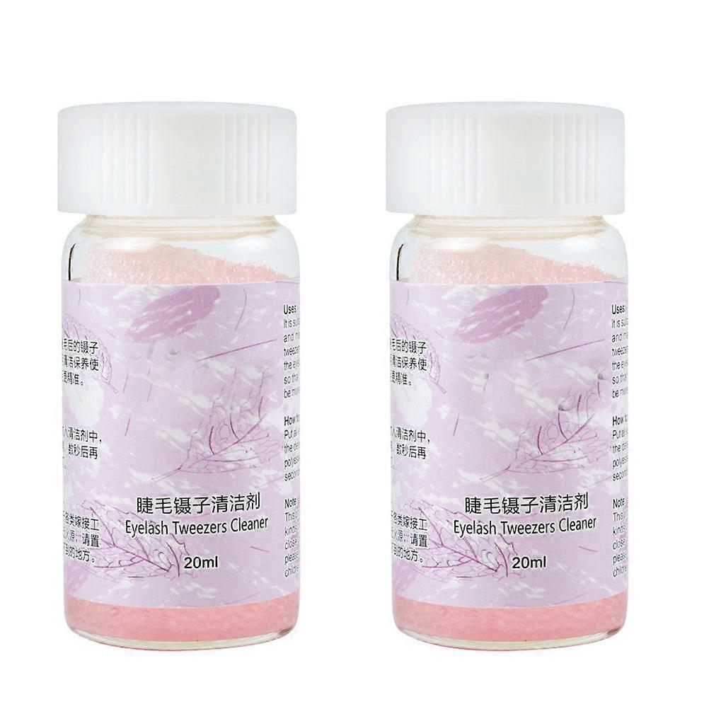 Portable Adhesive Remover for Tweezers, Designed for Professional Use