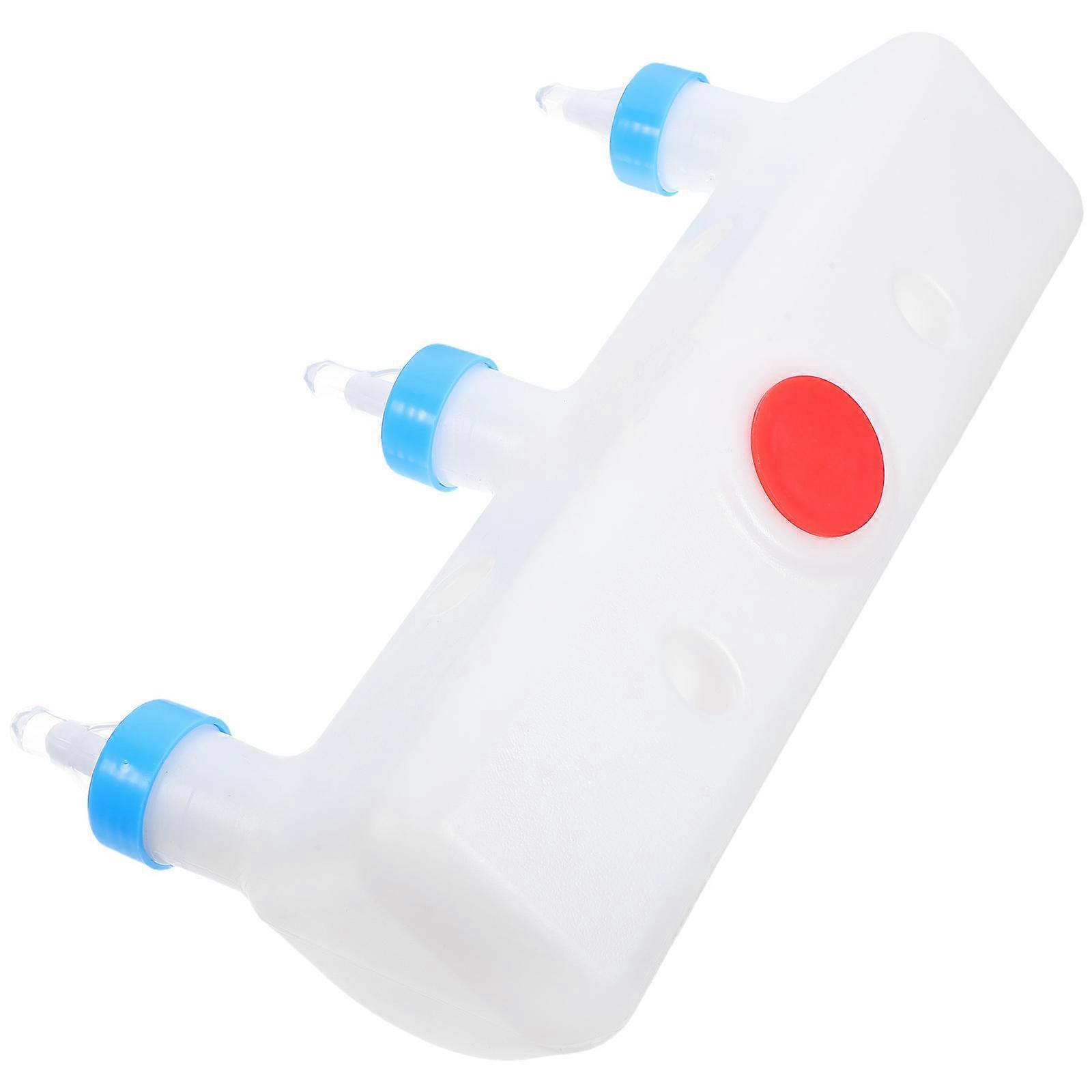 Animal Pacifier Milk Feeder Horizontal Design Soft Teats for Lambs Goats Cows Farm Feeding Device Easy to Use Versatile Livestock Equipment