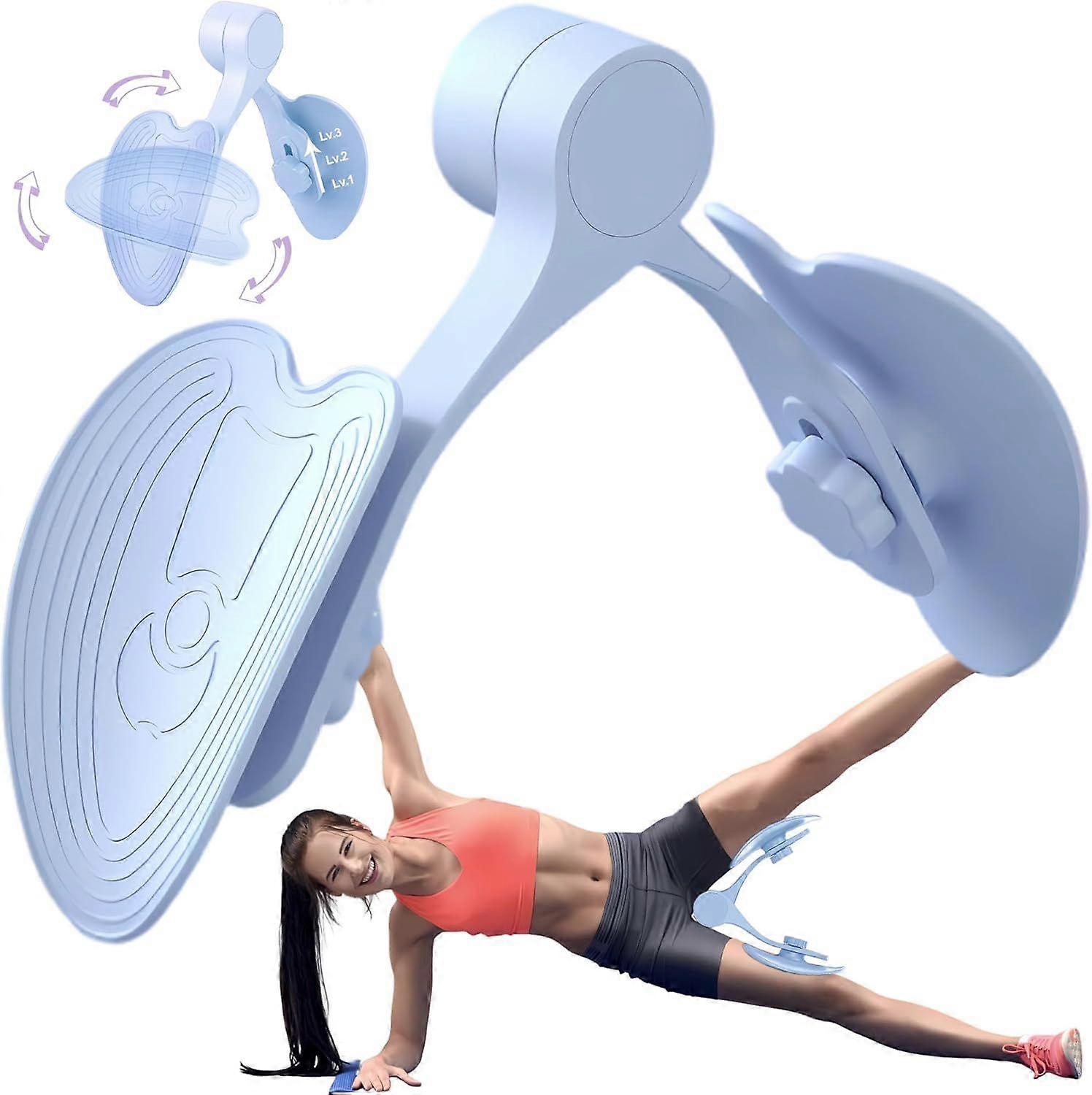 Thigh Master Inner Thigh Exerciser - 3 Adjustable Resistance, 360 Rotation -