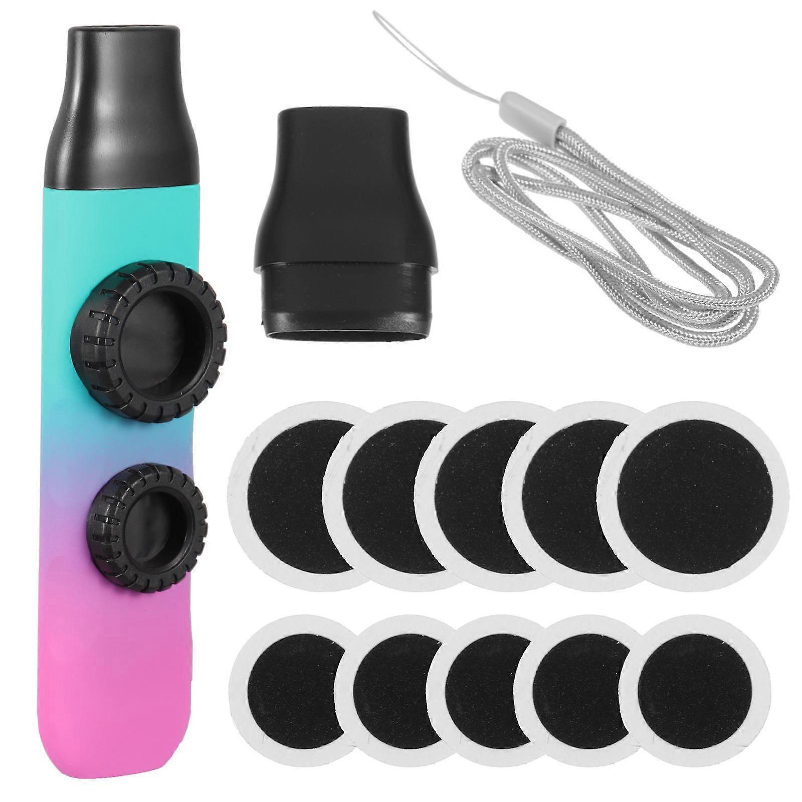 1 Set Professional Performance Adjustable Tone Kazoo Portable Mouth Kazoo Ukulele Guitar Partner