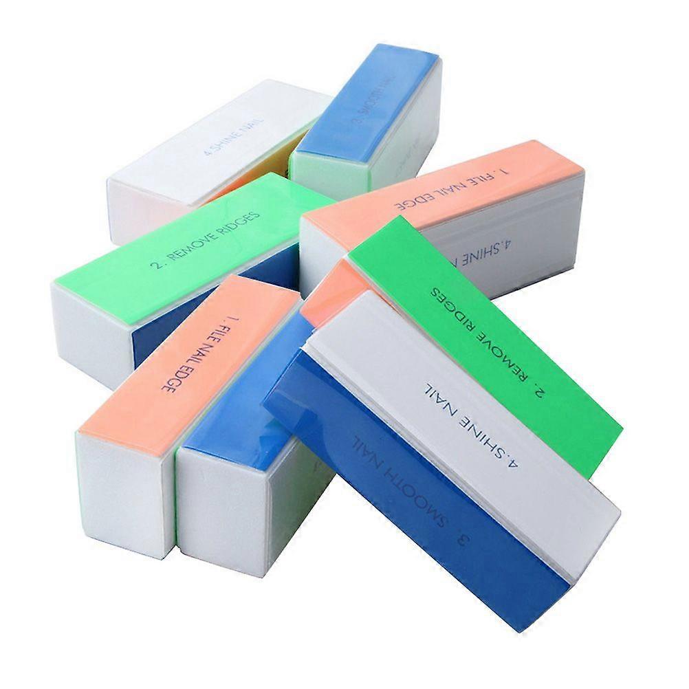 20pcs Nail Buffer File Grinding Sanding Polishing Block Nail Art Tools for Nail Salon